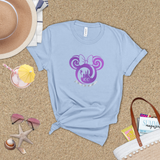 Disney 100th Anniversary Shirts/ Minnie Mouse Cinderella Castle And Tinkerbell Purple Metallic Platinum Silver Years Of Wonder T-Shirts