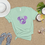 Disney 100th Anniversary Shirts/ Minnie Mouse Cinderella Castle And Tinkerbell Purple Metallic Platinum Silver Years Of Wonder T-Shirts