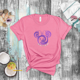 Disney 100th Anniversary Shirts/ Minnie Mouse Cinderella Castle And Tinkerbell Purple Metallic Platinum Silver Years Of Wonder T-Shirts