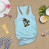 Disney 50th Anniversary Tanks/ Mickey Mouse Disney World Parks Epcot Magic Kingdom Fireworks Balloons Summer Vacation Beach Tank Top