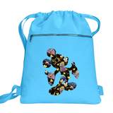 Disney 50th Anniversary Backpack/ Mickey Mouse Disney World Parks Epcot Magic Kingdom Fireworks Balloons Vacation Travel Park Bag Cinch Sack