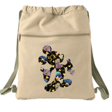 Disney 50th Anniversary Backpack/ Mickey Mouse Disney World Parks Epcot Magic Kingdom Fireworks Balloons Vacation Travel Park Bag Cinch Sack