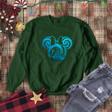 Disney Christmas Sweatshirt/ Tinkerbell Winter Snowflakes Shirt/ Cinderella Castle Holiday Fleece Sweater