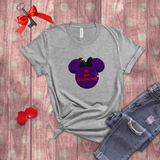 Disney Villain Valentine Shirts/ Conversation Heart Candy Glitter Purple Be My Villaintine Minnie Mouse T-Shirts