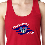 Disney Cruise Tank/ Mickey And Minnie Disney Cruise Line Women’s Summer Tank / Disney Family Cruise Castaway Cay Beach Vacation Tank