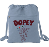Disney Dopey Backpack/ Seven Dwarfs Dopey With Glitter Jewels Vacation Travel Park Bag Gift