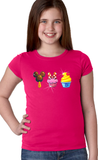 Disney Emoji Food Snack T-shirt/ Glitter Disney Emoji Dole Whip, Cupcake, Ice Cream, Turkey Leg/ Design Your Own Personalized Girl’s T-shirt