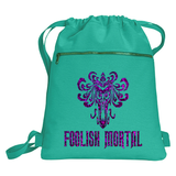 Disney Foolish Mortal Haunted Mansion Backpack/ Purple Holographic Foolish Mortal Vacation Travel Park Bag Gift