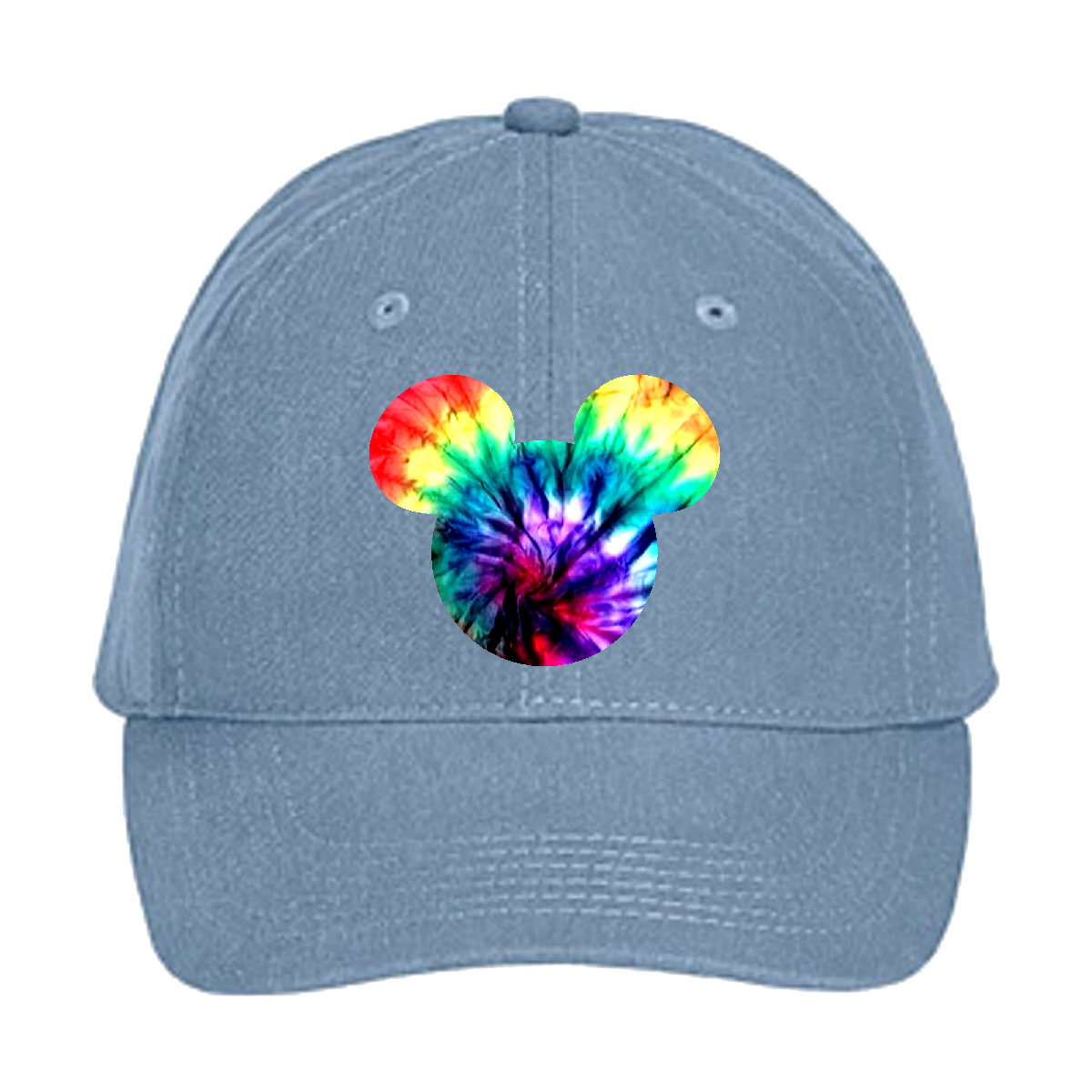 Disney Hat/ Mickey Mouse Tie Dye Hat/ Disney Mickey Rainbow  display picture 1