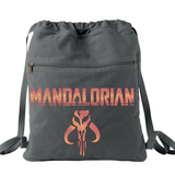 Disney The Mandalorian Backpack/ Mandalorian Mythosaur Mudhorn Vacation Travel Park Bag Cinch Sack