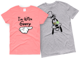 Disney Matching Shirts/ Goofy Couple Family Shirts/ I’m With Goofy Tank Tops