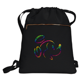 Disney Mickey Mouse Rainbow Backpack/ Mickey Rainbow Pride Holographic Vacation Travel Park Bag Gift