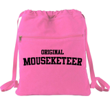 Disney Mouseketeer Backpack/ Original Mouseketeer Vacation Travel Park Bag Gift