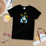 Disney 50 Earidescent anniversary castle fireworks