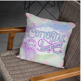 Easter Bunny Pillow/ Cottontail Candy Shoppe Pastel Sign Pastel Splashes And Polkadots Spring Décor