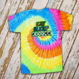 Soccer Tie Dye Shirts/ Eat Sleep Soccer Quote Animal Print Team Gift Adult and Youth Shirts