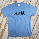 Star Wars Evolution Of Darth Vader T-Shirt/ Theory Of Evolution Chart Of Darth Vader/ Luke Skywalker Star Wars Shirt