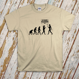 Funny Evolution T-Shirt/ Evolution Of Man Shirt/ Go Back We Screwed Everything Up Human Evolution T-Shirt/ Science Geek Gift