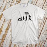 Funny Evolution T-Shirt/ Evolution Of Man Shirt/ Go Back We Screwed Everything Up Human Evolution T-Shirt/ Science Geek Gift