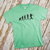 Baseball T-Shirt/ Evolution Of The Baseball Player Shirt/ Theory Of Evolution Baseball Player/ Coach Gift