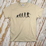 Baseball T-Shirt/ Evolution Of The Baseball Player Shirt/ Theory Of Evolution Baseball Player/ Coach Gift
