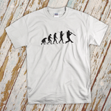 Baseball T-Shirt/ Evolution Of The Baseball Player Shirt/ Theory Of Evolution Baseball Player/ Coach Gift