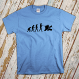 Hockey Shirt/ Evolution Of The Hockey Goalie T-Shirt/ Theory Of Evolution Hockey Player Coach Gift