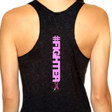 Breast Cancer Hashtag Survivor/ Fighter Tank Top/ Workout Tank Top, Breast Cancer Awareness Triblend Tank, #Survivor, #Fighter Shirt