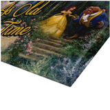 Beauty And The Beast Cutting Board/ Mr. Mrs. Wedding, Engagement, Anniversary Tale As Old As Time Couple Kitchen Décor Gift