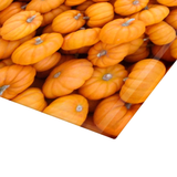 Halloween Fall Mini Pumpkins Glass Cutting Board/ Autumn Harvest Miniature Pumpkins Kitchen Décor Gift