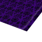 Haunted Mansion Cutting Board/ Disney Purple Wallpaper Kitchen Décor Gift