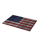 Flag Stars And Stripes Glass Cutting Board/ Patriotic 4th Of July Independence Day Kitchen Décor Gift