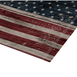 Distressed American Flag Glass Cutting Board/ Patriotic 4th Of July Independence Day Kitchen Décor Gift