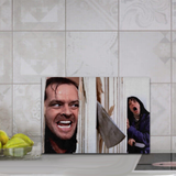The Shining Cutting Board/ Here’s Johnny Jack Nicholson Halloween Prop Kitchen Décor Gift