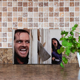 The Shining Cutting Board/ Here’s Johnny Jack Nicholson Halloween Prop Kitchen Décor Gift