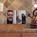 The Shining Cutting Board/ Here’s Johnny Jack Nicholson Halloween Prop Kitchen Décor Gift