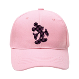 Disney Mickey Halloween Hat/ Purple Buffalo Plaid Mickey Mouse Fall Baseball Adjustable Hat