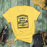 Halloween Sign Shirts/ Purple Grunge Gothic Dead And Breakfast Sign T-Shirts