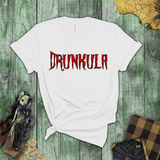 Halloween Drunkula Dracula Shirt/ Halloween Party Funny Drinking Costume T-Shirt/ Dracula Monster Costume Shirt