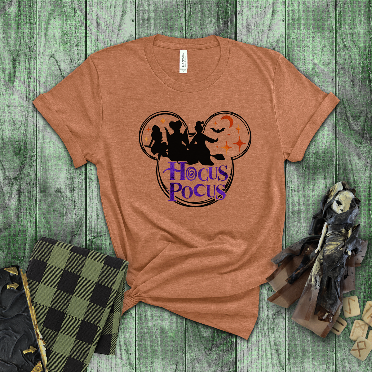 Plus Size Halloween Hocus Pocus Shirt – Sanderson Sisters Tee For Women, Casual Short Sleeve Blouse - View #7