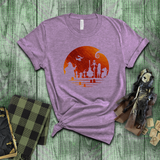 Disney Nightmare Before Christmas Shirts/ Halloweentown Oogie Boogie, Zero, Jack And Sally Metallic Copper T Shirts