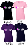 Halloween Skeleton Hands Breast Cancer Ribbon Shirt/ Skeleton Hands Across Chest With Pink Breast Cancer Ribbon/ Funny Halloween Women's Shirt