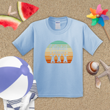 Easter Kids Shirts/ Retro Vintage Bunnies Cottontail Farms Children T shirts