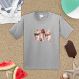 Strawberry Treats Kids Shirts/ Milkshakes Strawberries And Chocolate Children T Shirts