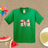 Strawberry Treats Kids Shirts/ Milkshakes Strawberries And Chocolate Children T Shirts