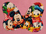 Minnie Mouse Glitter Girls Shirt/ Disney Glitter Minnie Mouse Bow Girls T-shirt/ Disney Vacation/ Mickey And Friends Photo Glitter Bow Shirt