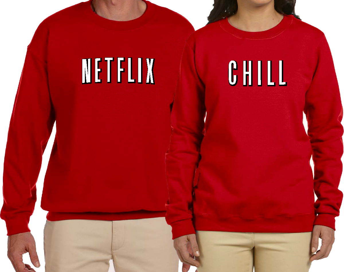 Red 2025 netflix sweatshirt