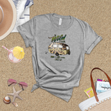 Camping Shirt/ The Wild Is Calling And I Must Go Leopard Print Glamping Camper