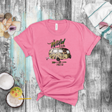 Camping Shirt/ The Wild Is Calling And I Must Go Leopard Print Glamping Camper