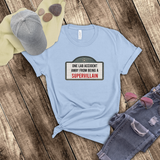 Supervillain Shirt/ Funny Marquee Cinema Sign One Lab Accident Away From Being A Supervillain